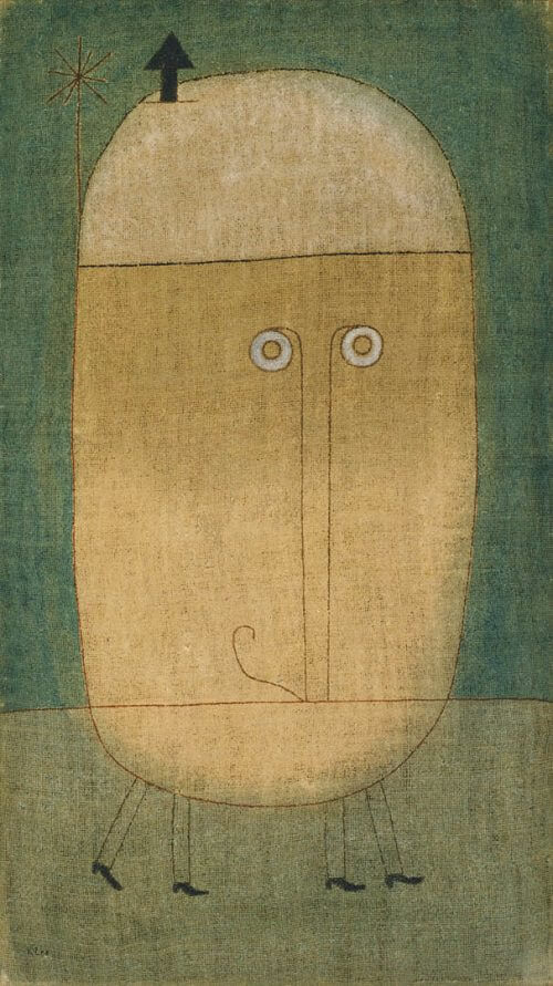 Mask of Fear, 1932 by Paul Klee