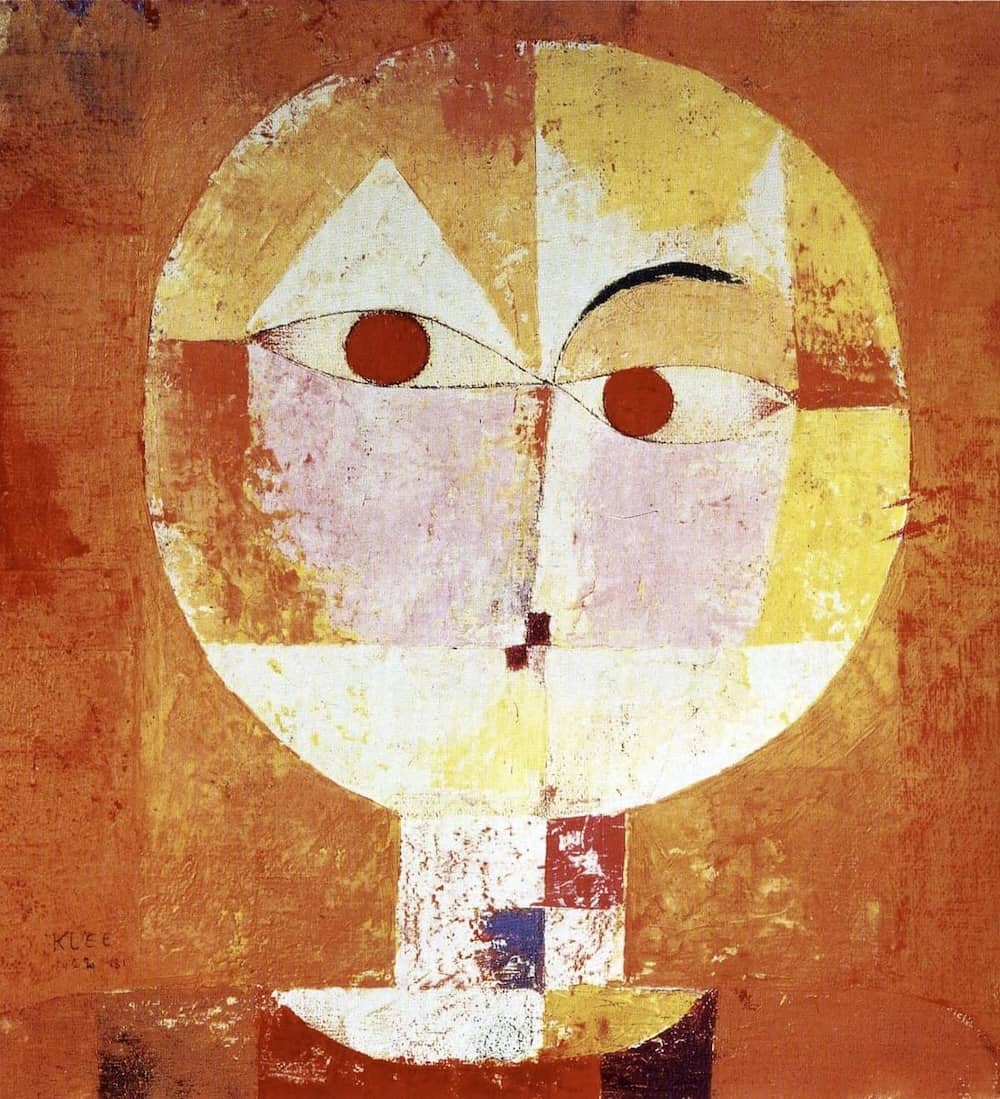 Senecio, 1922 by Paul Klee
