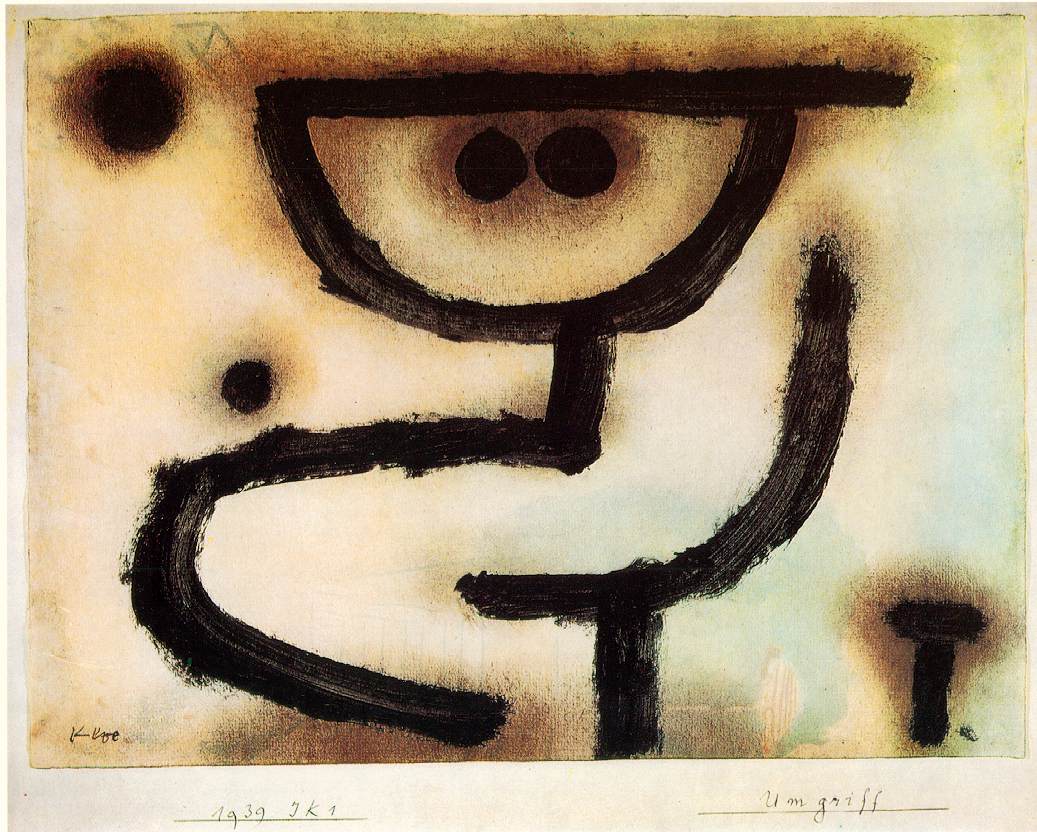 Embrace, 1939 by Paul Klee