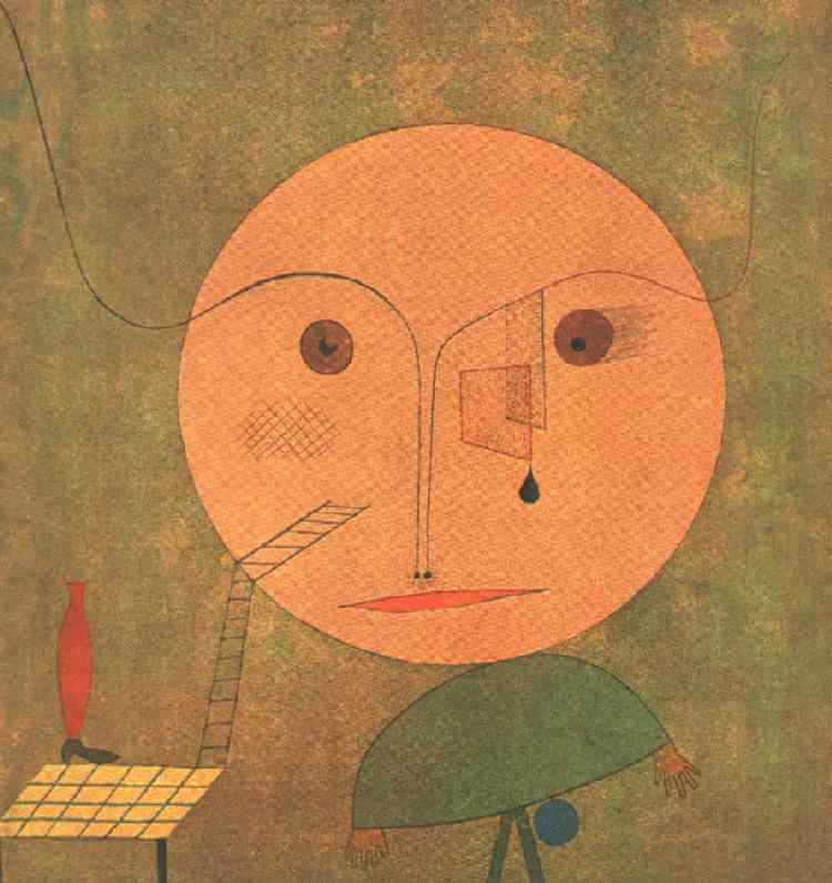 Error on Green, 1930 by Paul Klee