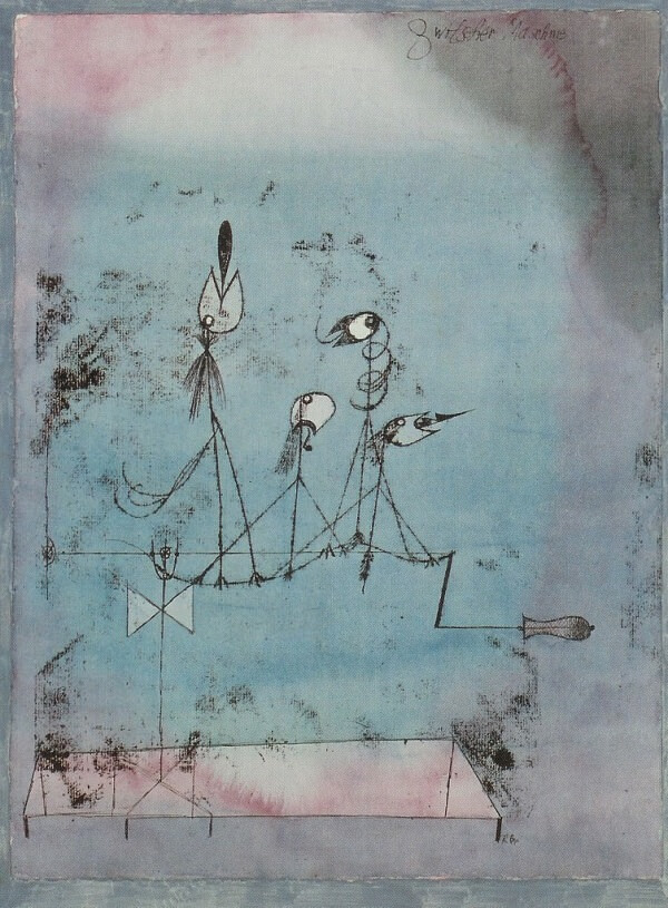 Twittering Machine, 1922, by Paul Klee