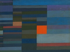 Fire in the Evening by Paul Klee